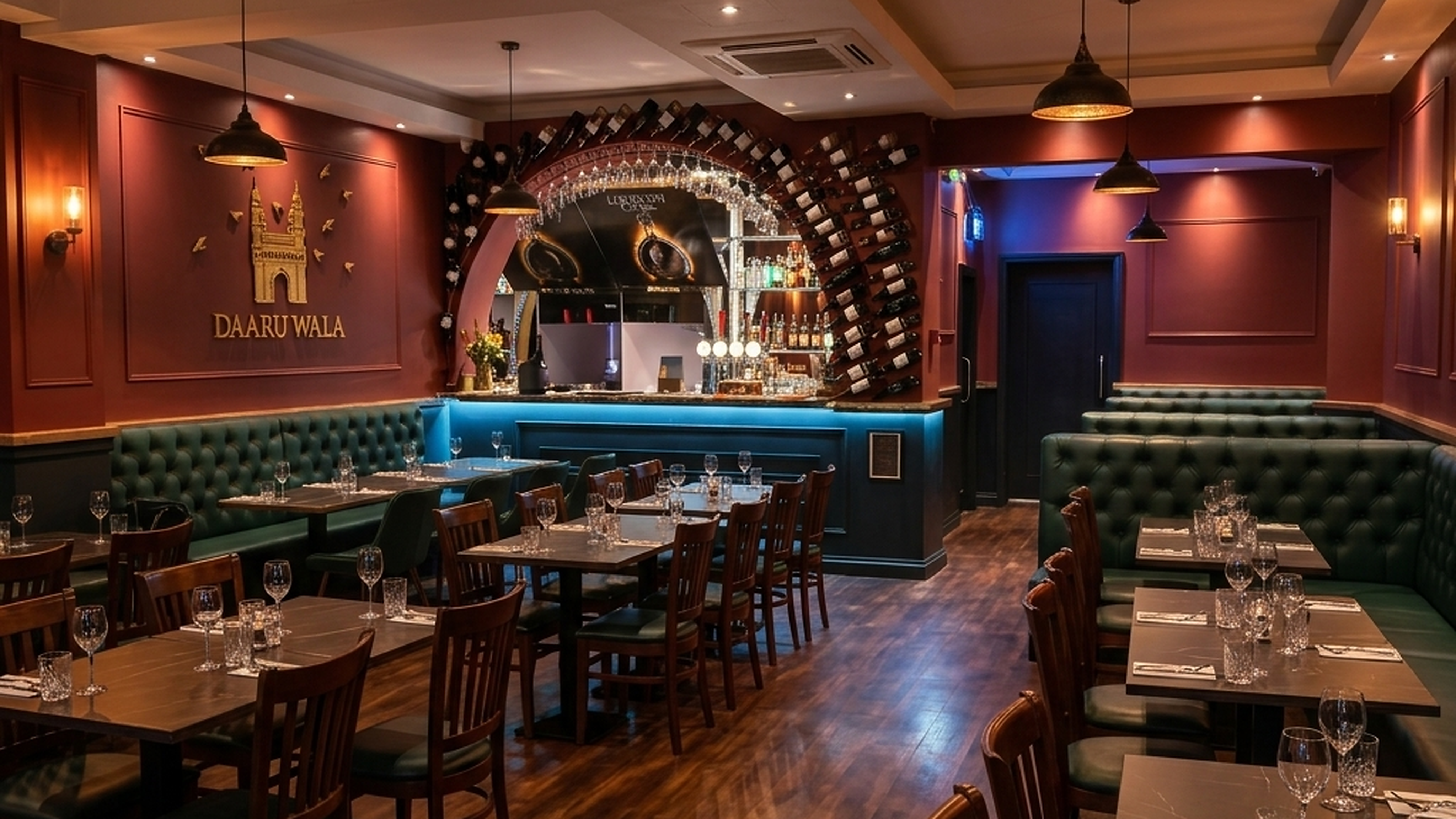 Charminar Daaru Wala Restaurant Interior