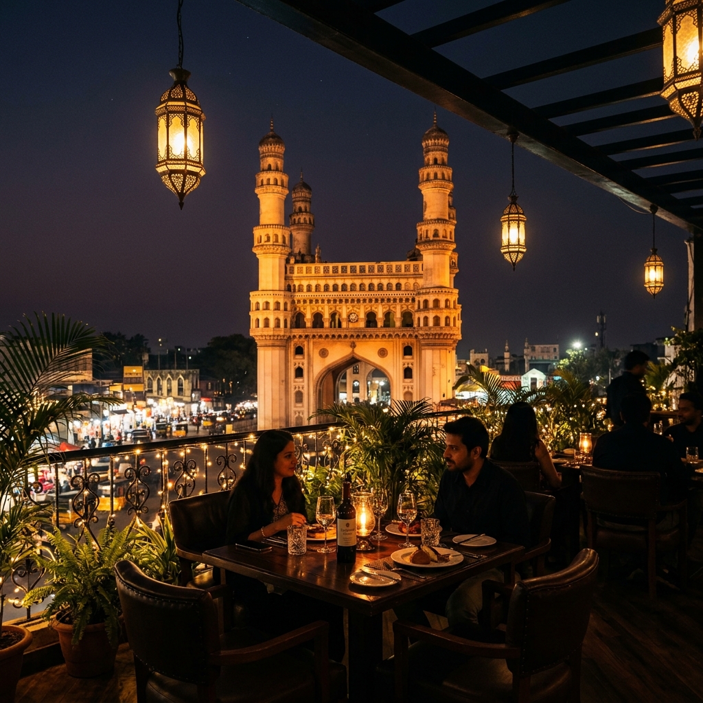 The Charminar monument, Hyderabad